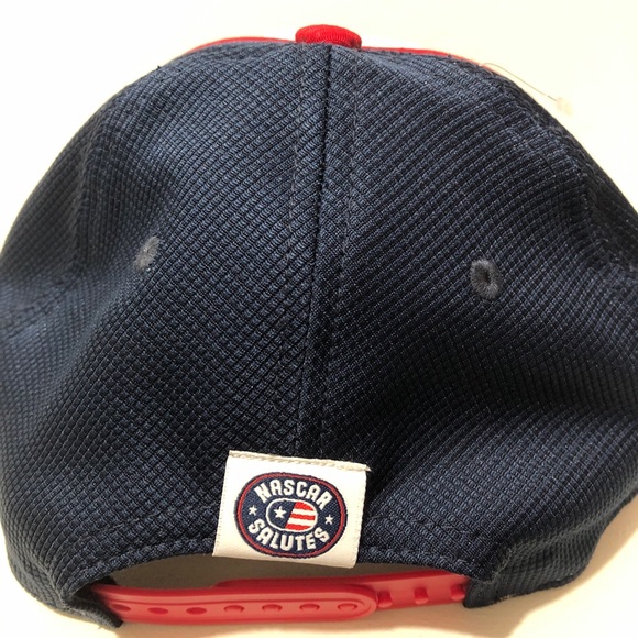 Brad Keselowski #2 Snapback Hat Cap Lite NASCAR Salutes Red White Blue New Era - Picture 3 of 6
